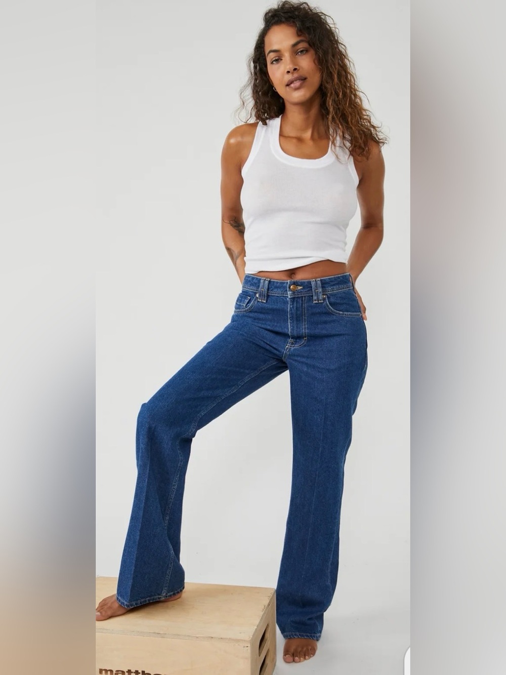 Free people Ava high rise bootcut jeans